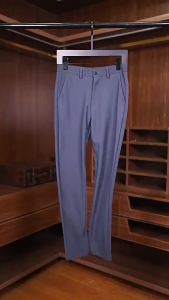 [ Exclusively for high-volume orders ] Classic Four Seasons Mens Pants High Elasticity Non-Iron Suit Long Pants Loose Mens Casual Pants