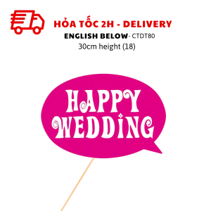 Phụ Kiện Hashtag Chụp Hình Tiệc Chia Tay Độc Thân Nhiều Mẫu - Multiple Designs of Photo Props For Bachelorret Party CTDT80
