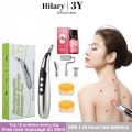 3Y Electronic Acupuncture Pen Point Massager Electric Meridians Therapy Heal Massage Pen Laser Pain Relief Tool USB Charging Meridian Energy Pen. 