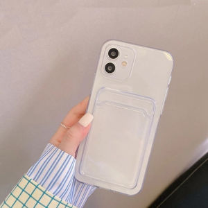 FOX Case Realme 10 C33 Casing Clear Case Transparant Card Holder
