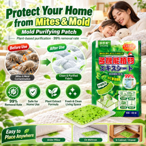 Mould Remover Patch Mildew Purification Sticker Anti-Mould Solution Prevent Mold Growth For Wardrobe Cabinet Bathroom