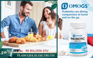 OMOGS probiotic supplement for adult Suport digestive health Immune system Male and female childrenMild and effective