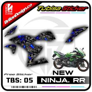 Sticker Striping Kawasaki Ninja RR New - Stiker Striping Variasi Ninja RR New. TBS.SF.05
