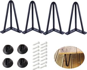 8/10/16/18/20inch SOLID Hairpin Table Legs for Desk Dining Table Side table Replacement table leg DIY furniture