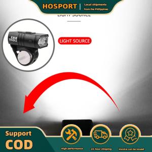 【HOSPORT】LED Bicycle Light 10W 800LM 6 Modes USB Rechargeable MTB Front Lamp