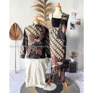 COUPLE KEMEJA BATIK ROK SPAN KONDANGAN WISUDA LAMARAN NAYARA