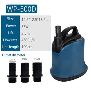 Sobo Aquarium Submersible Water Pump Fish Tank Pond Akuarium Kolam Pam Energy Saving Low Water Level 500D 600D 700D