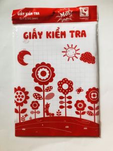 GIấy Kiểm Tra Ô ly TUANVIET BOOKS( 12 tờ đôi+ 6 đơn)