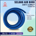 Selang Air Serat Benang Biru Permeter 1/2 5/8 3/4 Inch Tebal 2mm Siram Kebun Tanaman COD. 