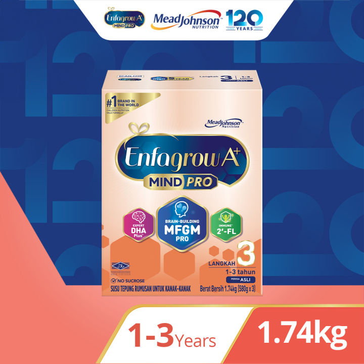 Susu Formula Enfagrow A+ Enfagrow A+ Step ORIGINAL VANILLA Susu