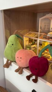Uk jellycat Fun Peach Watermelon Peach Pear Soft Plush Toy Doll Cute Birthday Gift