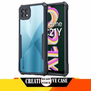 Promo Case Armor Fusion Shockproof Transparent Realme C67 4G 2023 / Realme C55 NFC / Realme 10 4G / Realme C33 / Realme C21y / Oppo A17 / Oppo A17k 2022