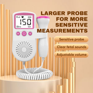 Mci Ultrasound Fetal Doppler Baby Heart Monitor Device Medical LCD Screen Heart Rate Monito
