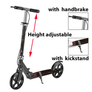 COD⭐KL LOCAL 24Hrs⭐ AENXRD Aluminum Scooter Foldable Scooter For kids adult youth Outdoor Fitness scooter Height Adjustable with Handbrake