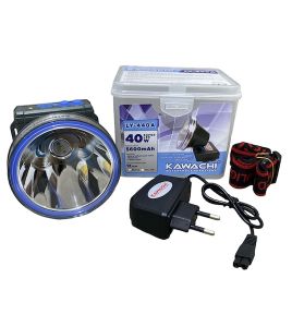 Kawachi Senter Kepala LED Super Terang LY 440A LAMPU PUTIH 40 Watt Super LED Rechargeable 12 JAM