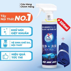 Chai Xịt Vệ Sinh Nội Thất ghế da Ô Tô Xwash Hỗ Trợ Diệt Khuẩn Khử Mùi Khó Chịu Tẩy Sạch Ố Mốc Làm Mới Nội Thất Ô Tô