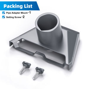 FOKEN Starlink Gen 3 Pipe Adapter Pole Mount Aluminum Alloy Bracket for Starlink Gen 3 Standard Dish