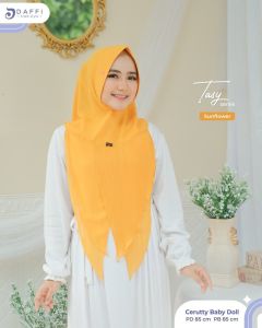 HIJAB INSTAN CERUTY POLOS TERBARU SERIES TASY DAFFI