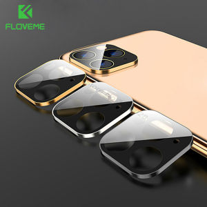 FLOVEME 3PCS Camera Lens Full Cover Protective Metal Ring + Tempered Glass Case For iPhone 13 Pro XS Max XR X 12 Pro Back Lens Protector Case