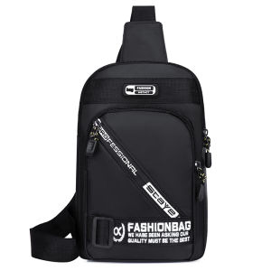 2022 ใหม่กระเป๋าคาดหน้าอกผู้ชายไหล่กระเป๋า messenger มัลติฟังก์ชั่นขนาดเล็กกระเป๋ากันน้ำกระเป๋าเป้สะพายหลังหน้าอกทแยงมุมข้าม