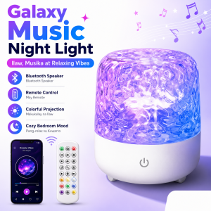 Bluetooth speaker with remote control 16 colors RBG Lighting Atmosphere 360 Degree Surround Sound