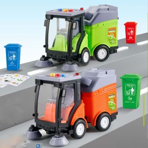 Đồ chơi xe quét đường dọn rác tỷ lệ 1:16 mới nhất 2023