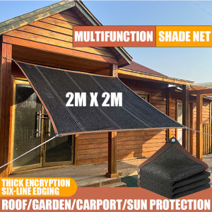 90% Shading Rate Anti-UV Sunshade Net: Waterproof Thickened Outdoor Awning with Grommets for Agriculture