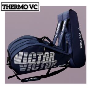 TAS RAKET RANSEL THERMO 2R D300 LOGO VICTOR KUALITAS ORIGINAL