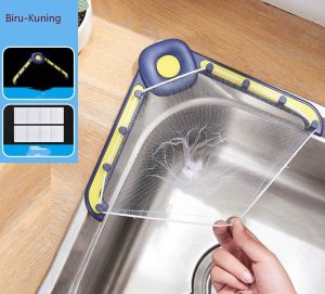 Mi.more Kitchen Sink/Triangular Drain Basket/Sink sShelf/Saringan Sudut Wastafel Segitiga Rak Wastafel Saringan Makanan/Jaring Saringan Wastafel