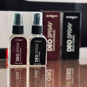 Deo Spray Geamoore 30ml Deodorant Spray Parfum Ketiak Aman BPOM TAWAS PENGHILANG BAU KETIAK Black Fame Luxury Baccarat