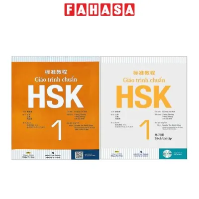 Fahasa - Combo Sách Hay Sách Giáo Trình Chuẩn HSK 1 - Sách Bài Học Và Bài Tập (Bộ 2 Cuốn)(Tái Bản 2023)