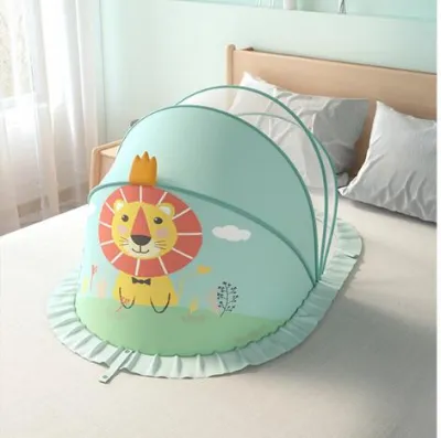 Pop up mosquito net Baby Tent Toy Net tent bed net Portable lightweight Carton netting Gift folding baby net
