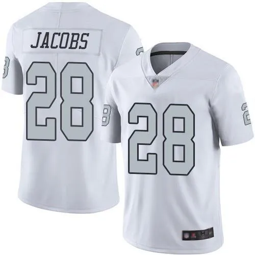 Hot NFL Football Jerseys Mens Oakland Raiders 28 Josh Jacobs