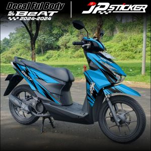 (COD) Decal Stiker Beat Deluxe New 2024 2025 2026 Stiker Skotlet Variasi Beat Street CBS ISS