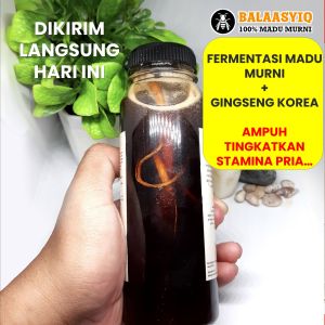 Madu gingseng alami tanpa campuran lain produk sesuai gambar dijamin 100%