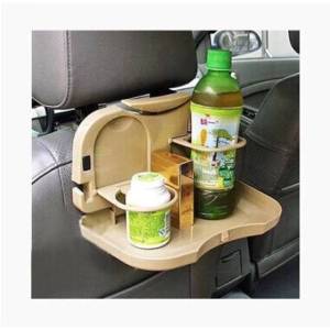1PCS Car Back Seat Bottle Drink Stand Cup Folding Tray P2406