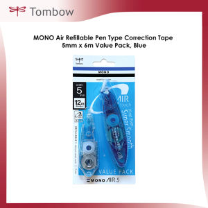 Tombow Correction Tape Mono Air 5 5mm x 12m w/refill - Tipex Pita Kertas