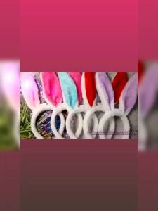 BANDO LED TELINGA KELINCI / BANDO LED ELASTIS IMPORT / BANDO BUNNY / BANDO LAMPU / BANDANA LED BULU HALUS / BANDO NATAL / BANDO PESTA / HEADBAND RABBIT - 1PCS / RBH-7875