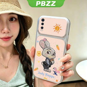 PBZZ Case for vivo y12s y12a y20 y20s y20i y20s g phone casing Softcase Silicone shockproof Cover new design aesthetic cute rabbit orange for women KNTZ2