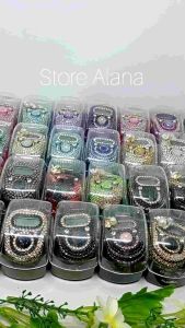 New Color Counter Tasbih Swarovski Premium Led Bisa Custom Nama Kado/Souvenir Umroh Dan Haji
