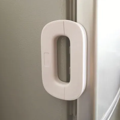 Better Buys Door Lock Refrigerator Lock Multipurpose Fridge Freezer Cabinet Door Safety Lock child safety
