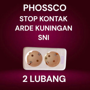 Phossco Terminal Stop Kontak Arde SNI Kuningan Murah Berkualitas SNI