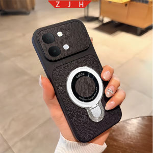 Suitable For Vivo Y31D Phone Case New With Magnetic Suction U Shield Folding Bracket And Shockproof Large Frame Casing