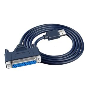 USB 2.0 to 25Pin DB25 Parallel Port Cable 1248 25pin Parallel Printer Adapter Cord USB to DB25 25Pin Parallel Port