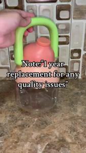 HODEKT Juicing Cup 1200ML Portable Outdoor Wireless Electric Juicer Blender Juicer USB Rechargeable