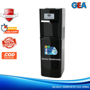 GEA HALLEY Dispenser Galon Bawah Kompresor Panas Dingin dan Normal