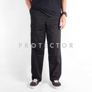 Celana Chino Panjang Pria Distro Standard Basic Reguler Fit Bahan Katun Twill Tebal dan Berkulitas
