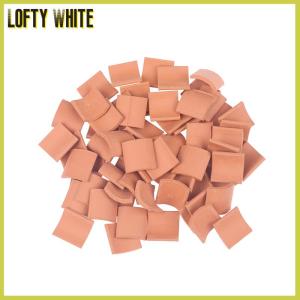 Lofty White กระเบื้องหลังคาขนาดเล็ก60PCS สำหรับกระเบื้องภูมิทัศน์ขนาดเล็กสำหรับ dollhouse 1/16