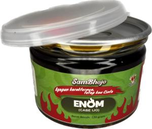 SamBhojo Sambal Botol 120 gr sambal baby cumi sambal cumi sambal paru sambal bawang sambal udang dll