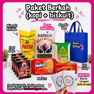 [P-01] Paket Sembako (parsel parcel hampers lebaran idul fitri munggahan)